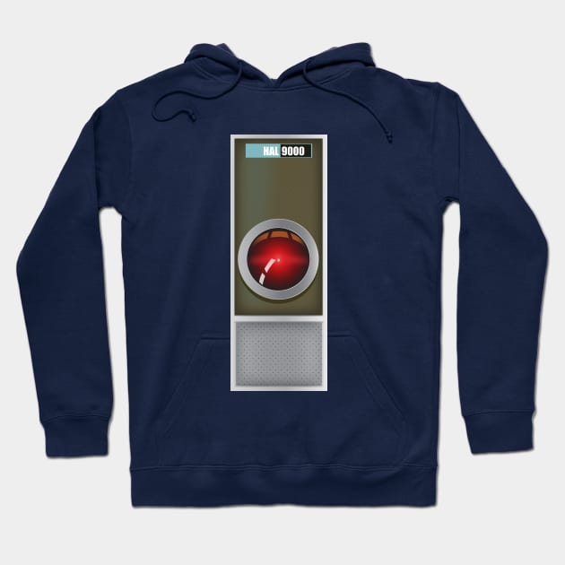 HAL 9000 Hoodie by nickemporium1